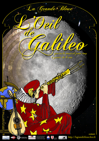 affiche l'oeil de Galileo